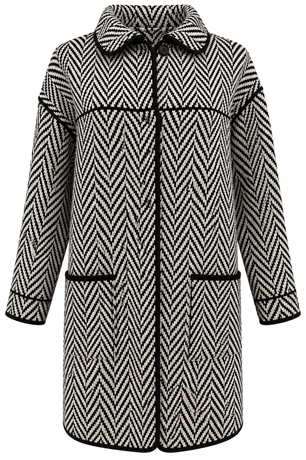 Cappottino in maglia di lana