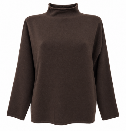 Maglioncino in lana vergine e cashmere