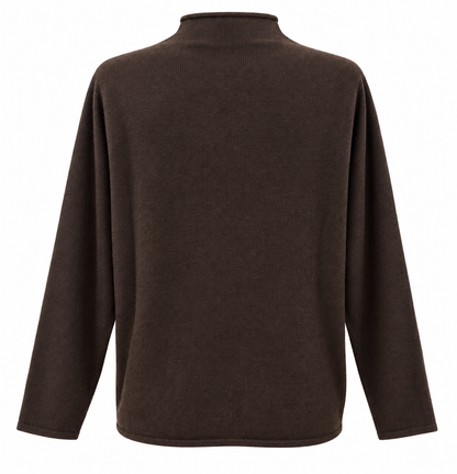 Maglioncino in lana vergine e cashmere