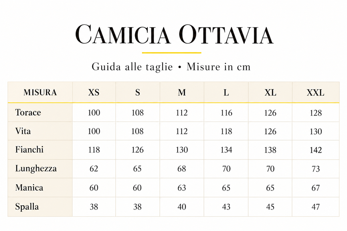 Camicia Ottavia