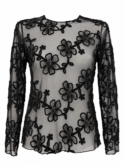 Sottogiacca in tulle elasticizzato
