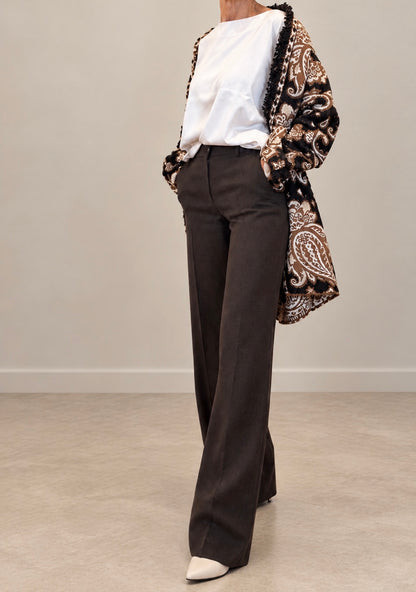Pantalone palazzo in cady